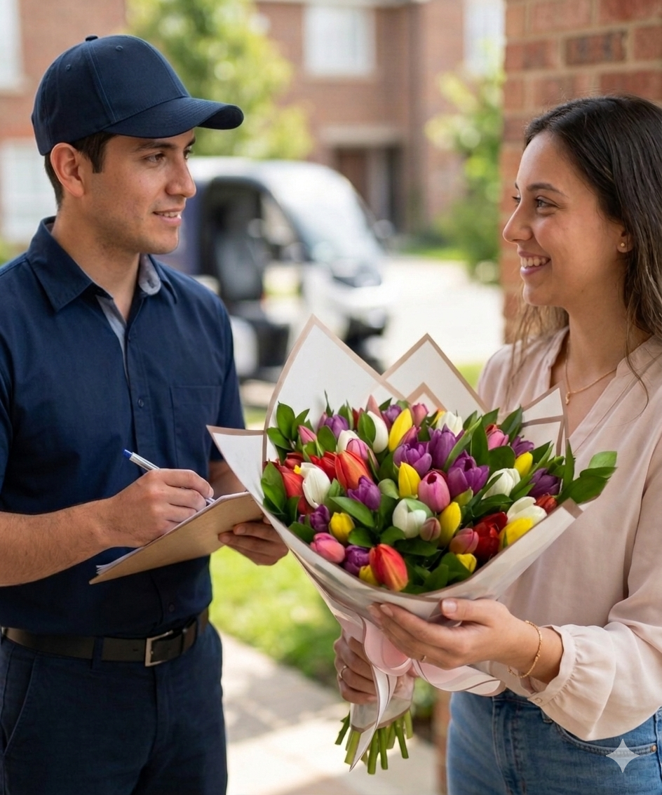 Ramo Buchon 30 tulipanes - Imagen 3
